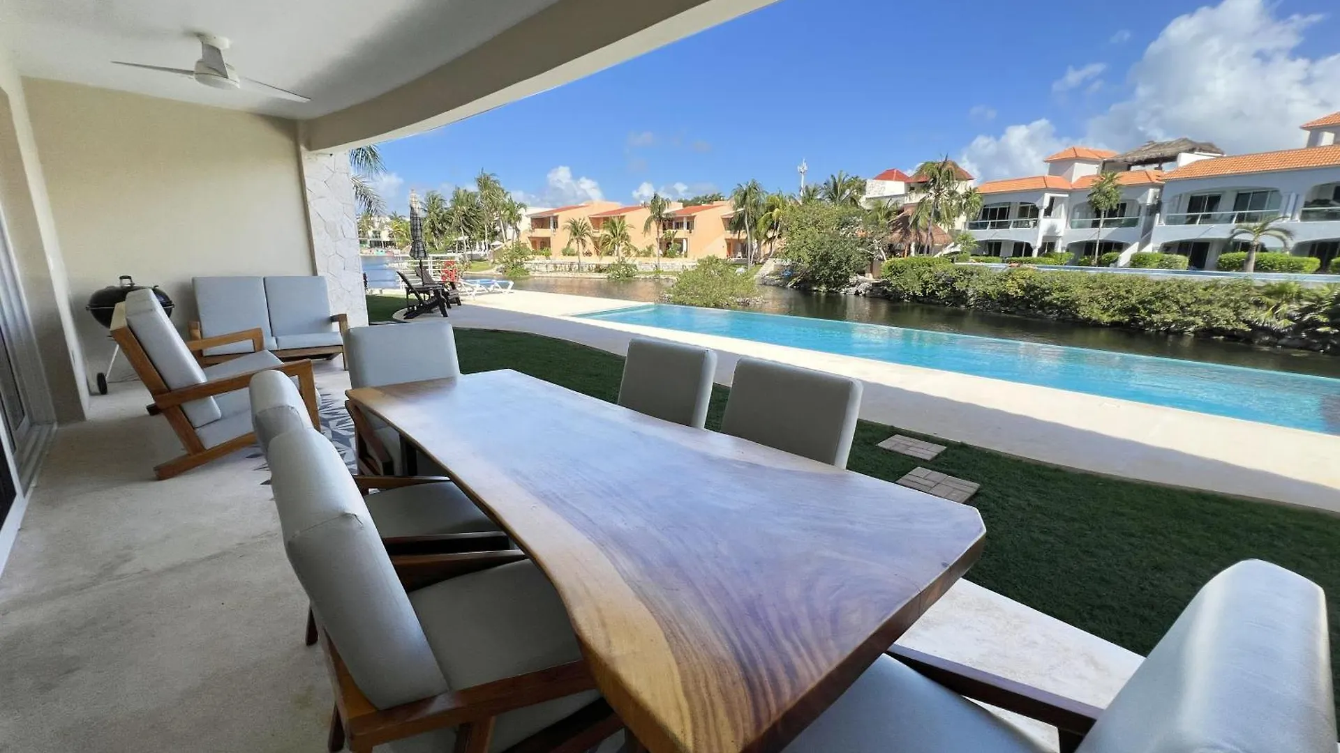 Exclusive, Lagoon Front, 2 Min Beach, Groundfloor, Grill & Paddelboard Puerto Aventuras 0*,  Mexico